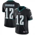 Nike Philadelphia Eagles #12 Gunningham black Color Rush Limited Jersey