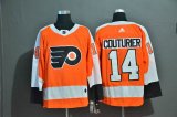 Adidas Philadelphia Flyers #14 Sean Couturier orange white hockey jersey