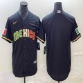 2023 World Cup Mexico blank black new majestic MLB baseball Jerseys-BD 71