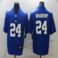 Nike New York Giants #24 James Bradberry blue color Rush Limited Jersey