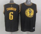 Dallas Mavericks Tyson Chandler 6# black fashion nba jerseys