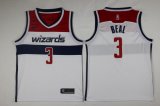 Nike Washington Wizards Bradley Beal 3# white nba basketball Jersey-LT