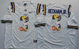 LSU Tigers Odell #3 Beckham Jr. white fashion college football jersey