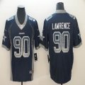 Dallas Cowboys #90 DeMarcus Lawrence Nike dark blue drift Color Rush Limited Jersey