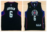 Los Angeles Clippers #6 Deandre Jordan black New NBA Jerseys