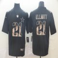 Nike Dallas Cowboys #21 Ezekiel Elliott black NFL Jersey Goddess version