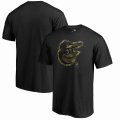 Men's Baltimore Orioles Fanatics Branded Black 2018 Memorial Day Big and Tall Prestige Camo T-Shirt