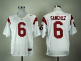 Nike USC Trojans Mark Sanchez 6 White College Football Jersey