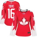 Women Canada 2016 World Cup #16 Jonathan Toews red Hockey jerseys