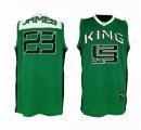 NCAA JAMES 23# green basketball jerseys