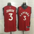 Toronto Raptors #3 Joe Johnson red Stitched NBA Jerseys