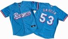 Nike Texas Rangers 53# Adolis Garcia skyblue Nike Player Jersey-DG