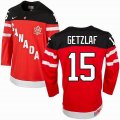 Team Canada Olympic #15 Ryan Getzlaf Red 100th Anniversary Stitched NHL Jerseys