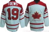 NHL canada olympic team #19 TOEWS white nhl jersey