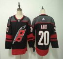 Adidas Carolina Hurricanes #20 Sebastian Aho black NHL hockey jerseys