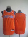 Adidas New York Knicks blank orange nba Jerseys