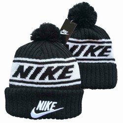 2024 Nike black white Sport Cuffed Knit Hats