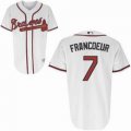 Atlanta Braves 7 Jeff Francoeur white MLB Jersey