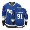 Tampa Bay Lightning 91# Stamkos Blue NHL Jerseys