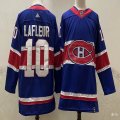 Adidas Montreal Canadiens #10 Guy Lafleur blue ice hockey jersey-PD