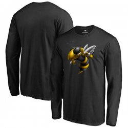 Georgia Tech Yellow Jackets Midnight Mascot Long Sleeve T-Shirt - Black