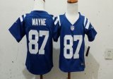 Nike Indianapolis Colts Reggie Wayne #87 Blue nfl children jerseys