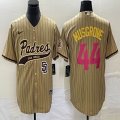 Nike San Diego Padres #44 Joe Musgrove beige MLB Baseball jerseys Joint name-BD