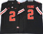 Ohio State Buckeyes #2 Chase Young Black college football jerseys