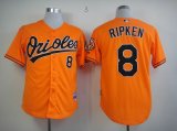 baltimore orioles 8 RIPKEN Orange throwback MLB Jerseys