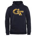 Georgia Tech Yellow Jackets Big & Tall Classic Primary Pullover Hoodie - Navy