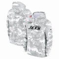 New York Jets Nike Arctic Camo 2024 Salute to Service Club Fleece Pullover Hoodie