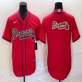 Nike Atlanta Braves blank red majestic baseball MLB Jerseys