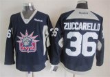 2015 reebok New York Rangers Mats Zuccarello 36# blue ice hockey jersey