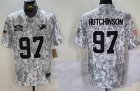 Detroit Lions Aidan Hutchinson Nike Arctic Camo 2024 Salute to Service Limited Jersey