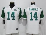 Women Nike New York Jets #14 Darnold white Color Rush Limited Jersey