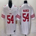 Nike San Francisco 49ers #54 Fred Warner white Color Rush Limited Jersey -BD 03