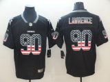 Nike Cowboys 90 DeMarcus Lawrence black USA flag Color Rush Limited Jersey-BD