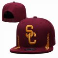 2023 USC Trojans red NCAA Snapback Hats