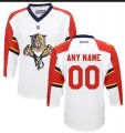 Customized Florida Panthers White NHL Hockey Jerseys