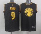 Minnesota Timberwolves 9# Ricky Rubio Precious Metals Fashion Stitched NBA Jersey