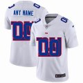 Customized Nike New York Giants white Color Rush Limited Jersey Shadow edition