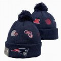 2024 New England Patriots dark blue NFL Sports Cuffed Knit Hats