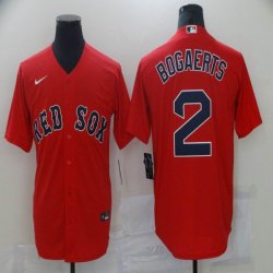 Nike Boston Red Sox #2 Xander Bogaerts red majestic baseball Jersey-BD