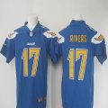 Men San Diego Chargers 17 Philip Rivers Nike blue Color Rush Limited Jersey