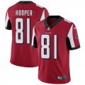 Nike Atlanta Falcons #81 Hooper red color Rush Limited Jersey