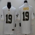 Nike Cowboys #19 Amari Cooper white gold Color Rush Limited Jersey-BD