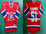 Montreal Canadiens #51 DESHARNAIS red NHL Jerseys