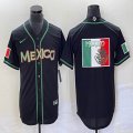 2023 World Cup Mexico blank black new majestic MLB baseball Jerseys-BD 43