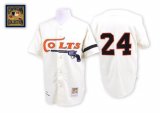 MLB Houston Colts 24 Jimmy Wynn Cream Throwback Jersey