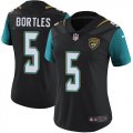 Women Jacksonville Jaguars Blake Bortles #5 black nike Color Rush Limited Jersey